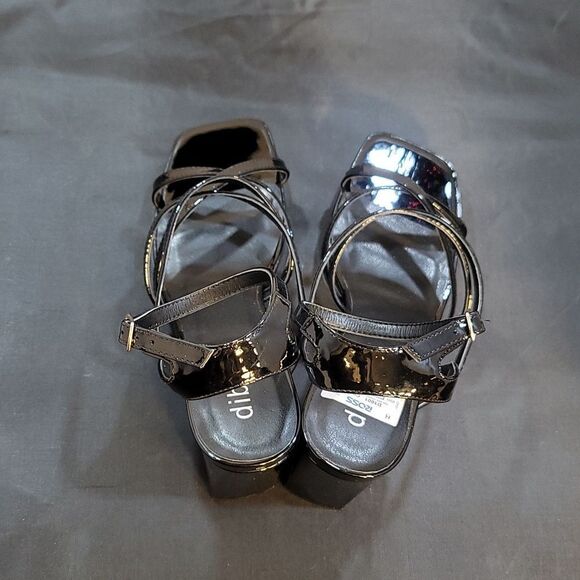 BRAND NEW DIBA MULTI-STRAP BLOCK-HEEL ADJUSTABLE BUCKLE PLATFORM SANDAL G1 - Picture 5 of 15